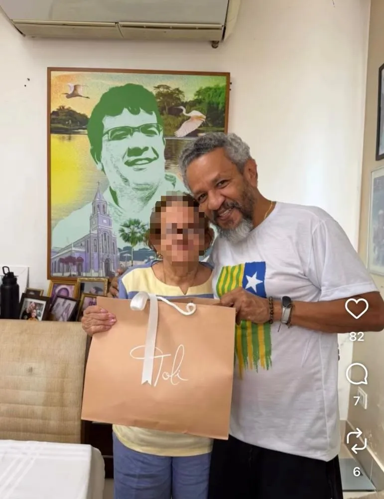 Dono do portal 180 Graus exibe quadro de Rafael em tom de “reverência religiosa”